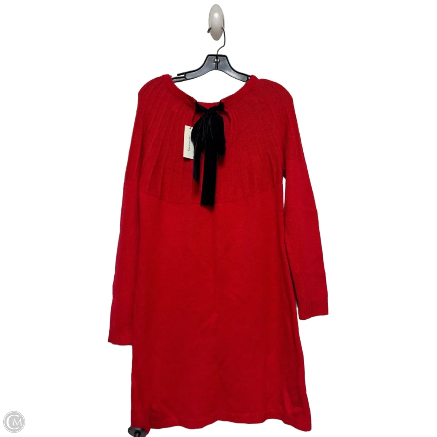 Dress Sweater By Blue Rain In Red, Size: Xs
