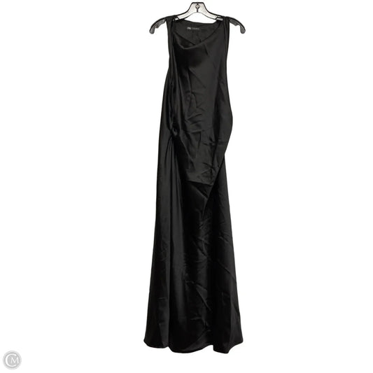 Dress Casual Maxi By Zara In Black, Size: Xl