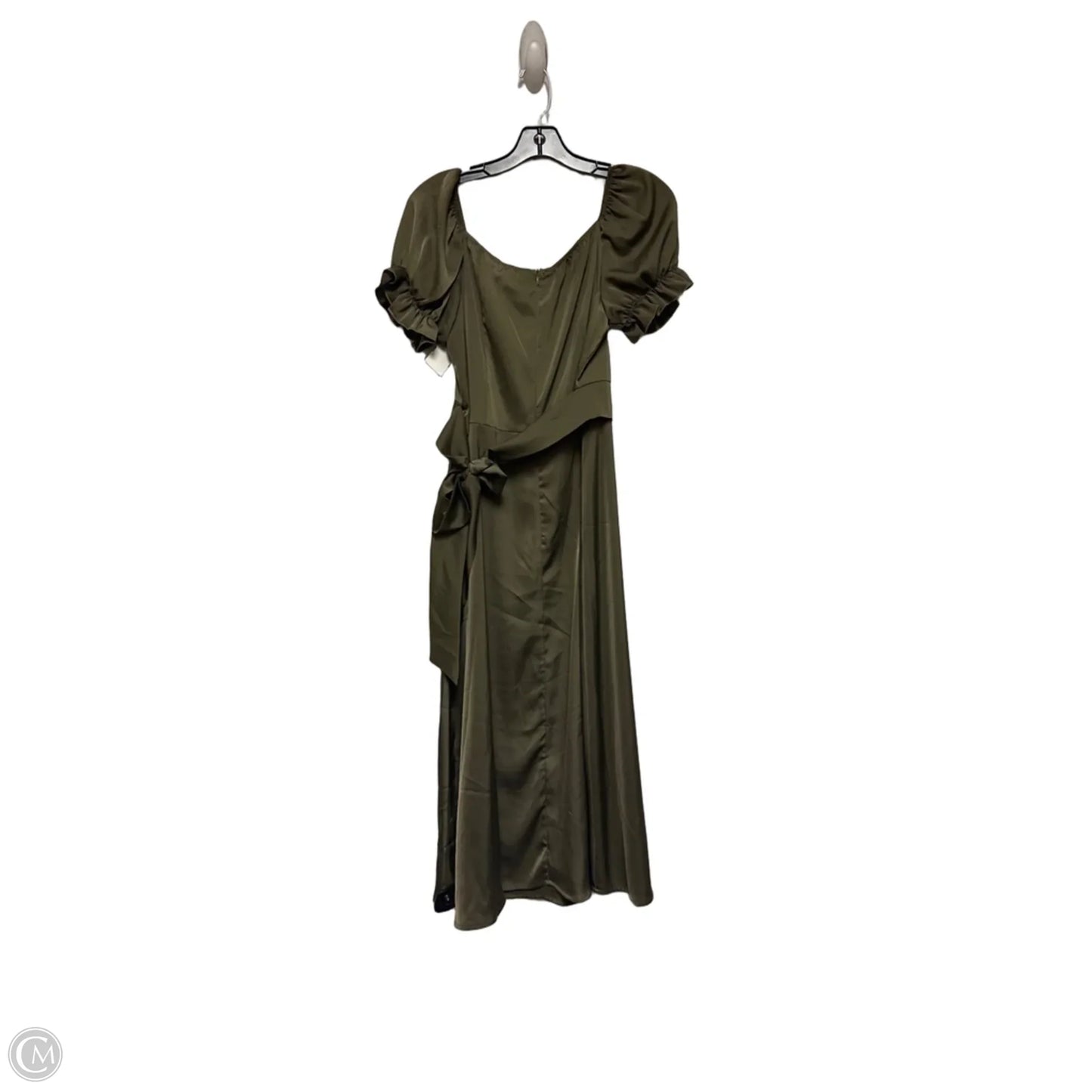 Dress Casual Midi By Kirundo In Green, Size: L