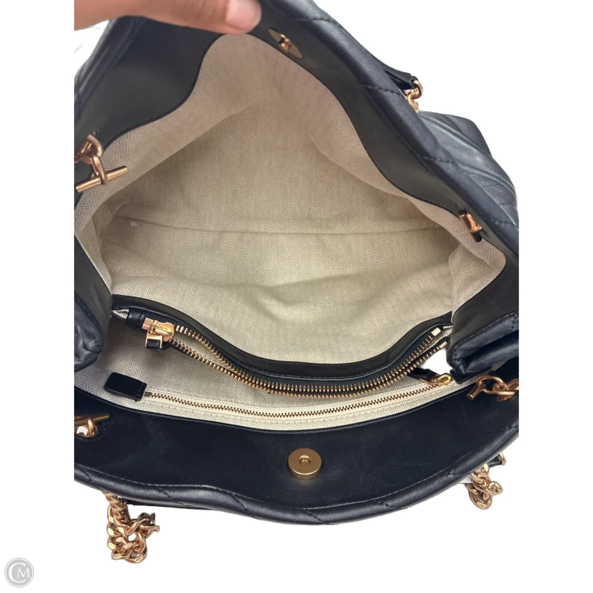 Handbag Designer By Tory Burch, Size: Large