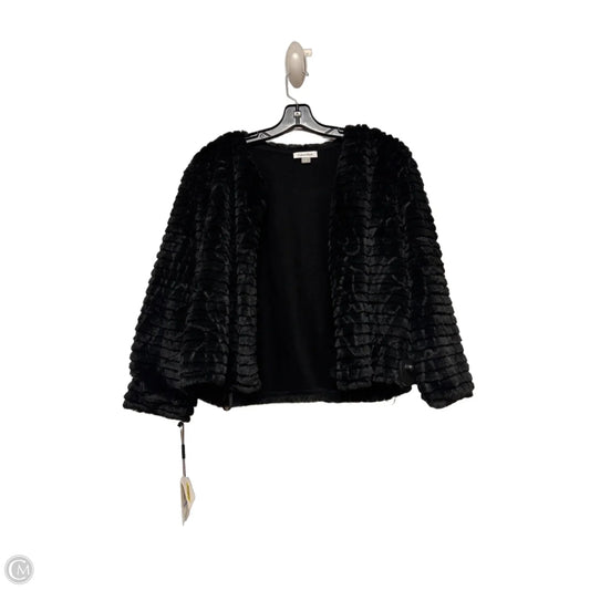 Jacket Faux Fur & Sherpa By Calvin Klein In Black, Size: Xl