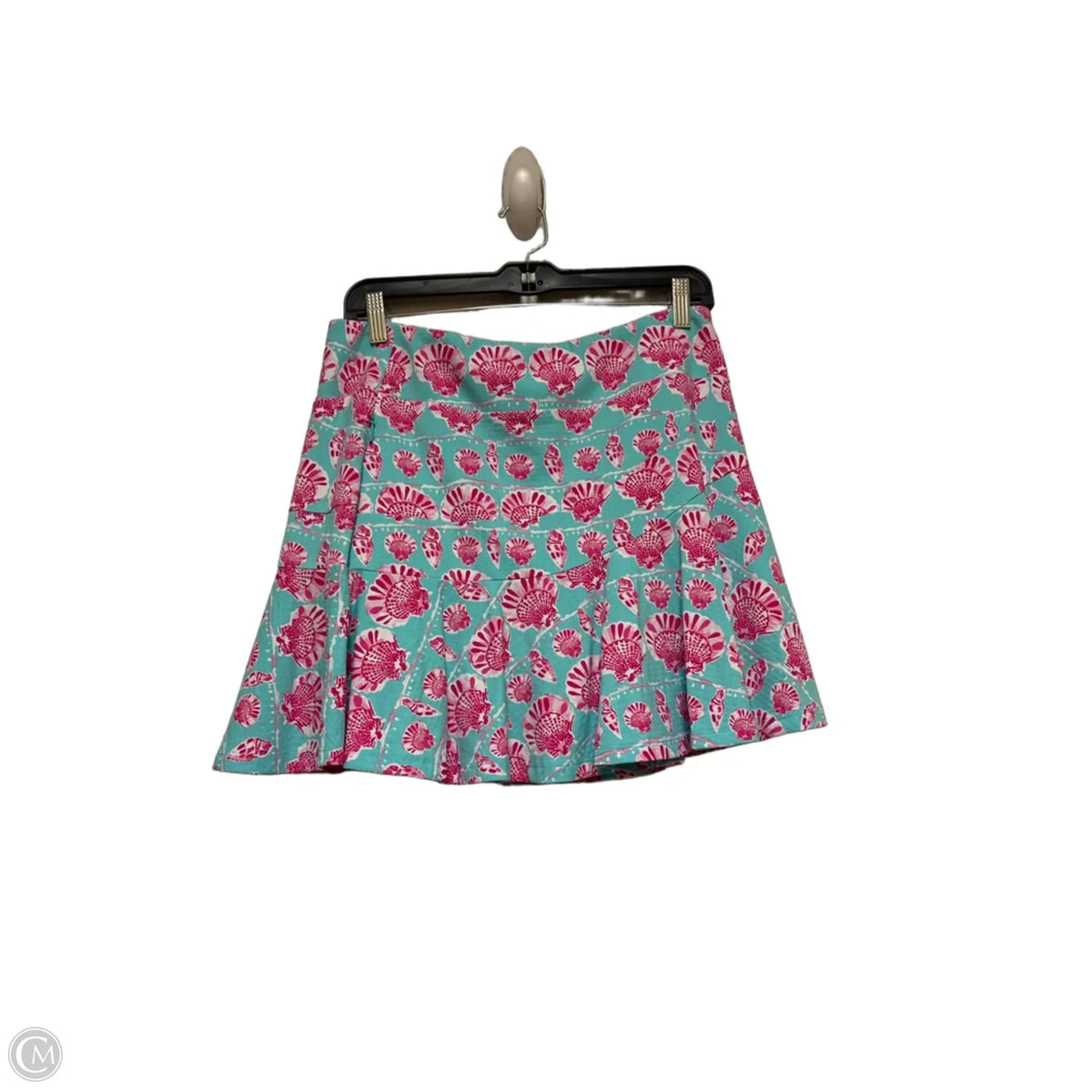 Athletic Skort By Ibkul In Blue & Pink, Size: M