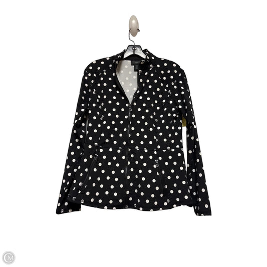 Athletic Jacket By Cynthia Rowley In Polkadot Pattern, Size: M