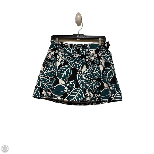 Athletic Skort By Cynthia Rowley In Black & Green, Size: M