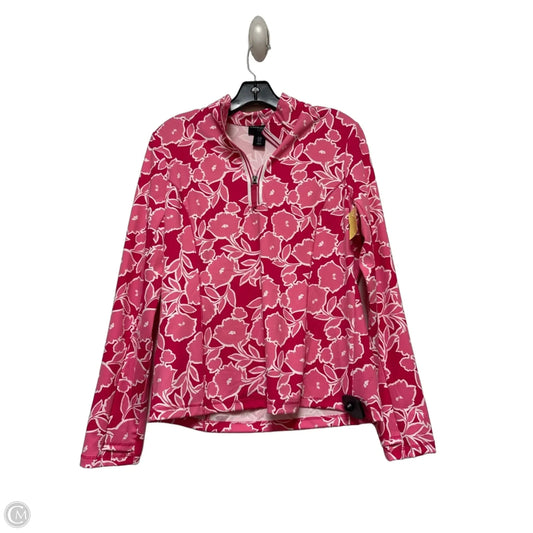 Athletic Jacket By Cynthia Rowley In Pink, Size: M
