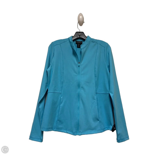 Athletic Jacket By Cynthia Rowley In Blue, Size: M