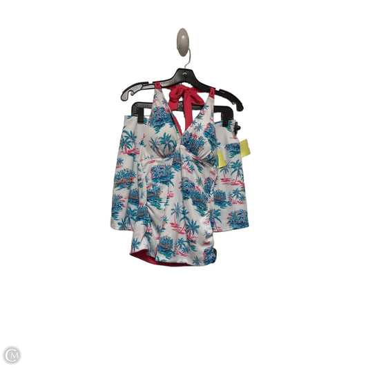Swimsuit 2pc By Tommy Bahama In Tropical Print, Size: M