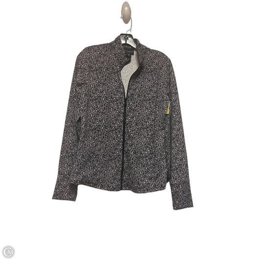 Athletic Jacket By Cynthia Rowley In Animal Print, Size: M