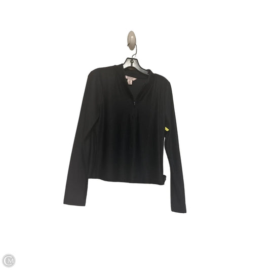 Athletic Top Long Sleeve Collar By Tommy Bahama In Black, Size: M