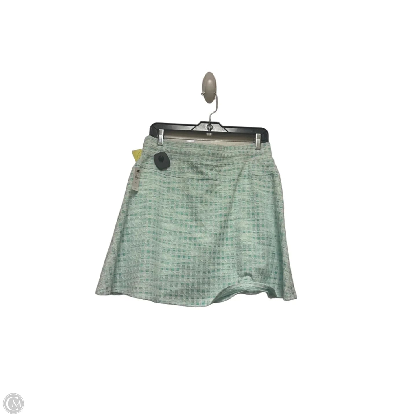 Athletic Skort By Talbots In Plaid Pattern, Size: Mp