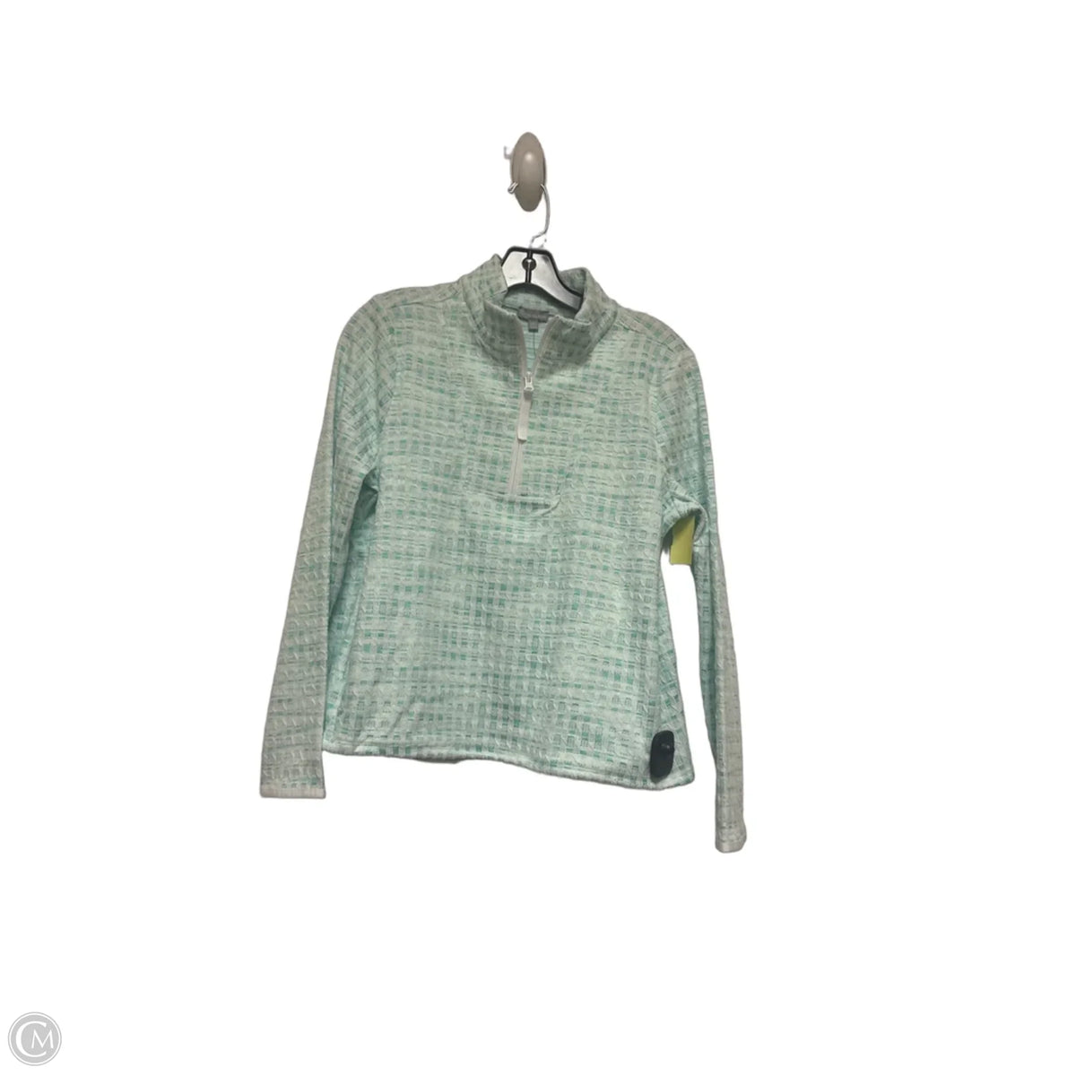 Athletic Jacket By Talbots In Plaid Pattern, Size: Mp