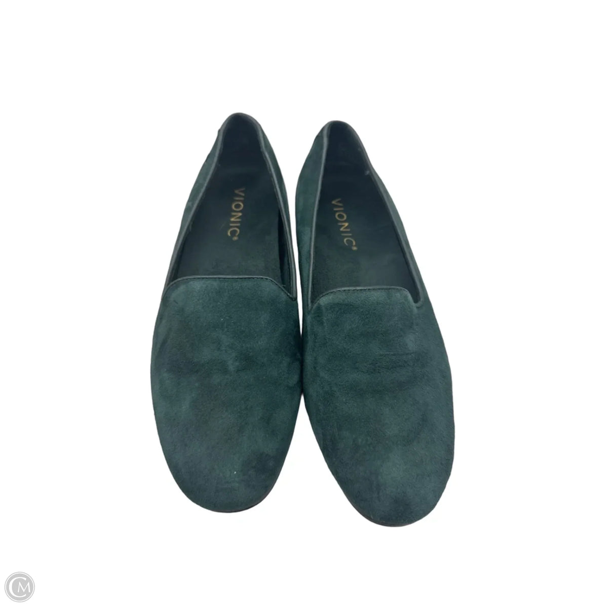 Sandals Flats By Vionic In Green, Size: 5