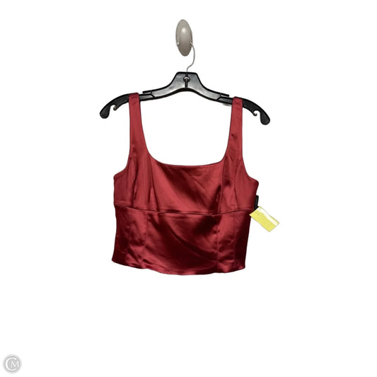 Top Sleeveless By Wilfred In Red, Size: M
