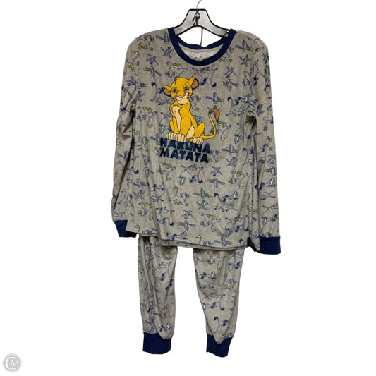 Pajamas 2pc By Disney In Animal Print, Size: L