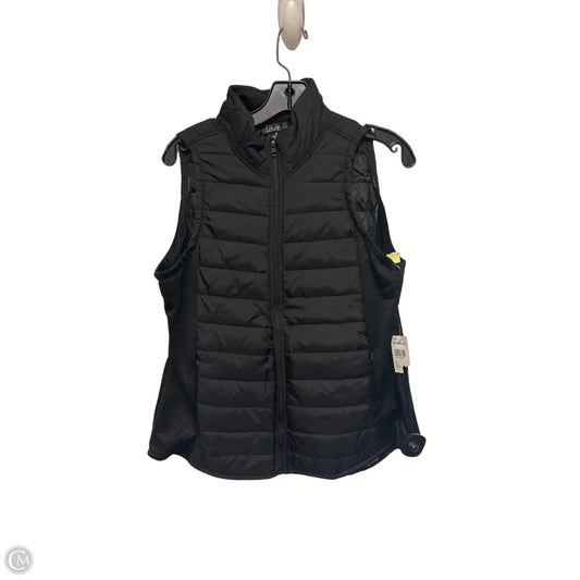 Vest Puffer & Quilted By Love In Black, Size: M