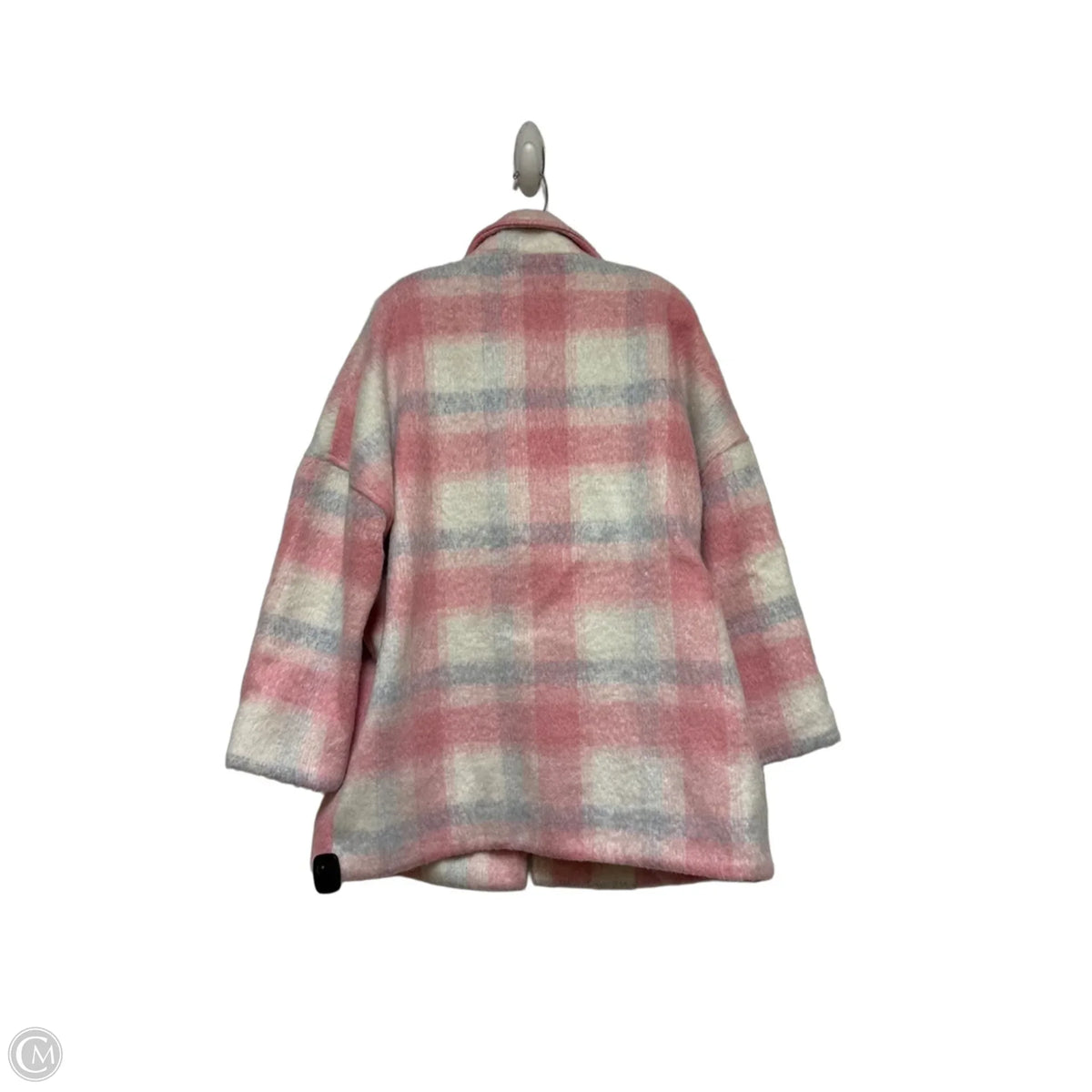Jacket Fleece By Talulah In Plaid Pattern, Size: M