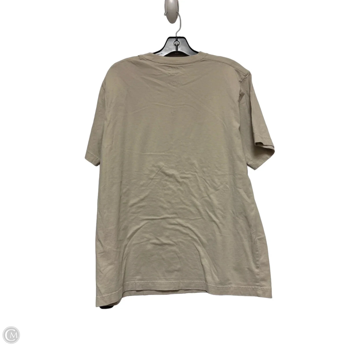 Top Short Sleeve Basic By Disney In Beige, Size: L