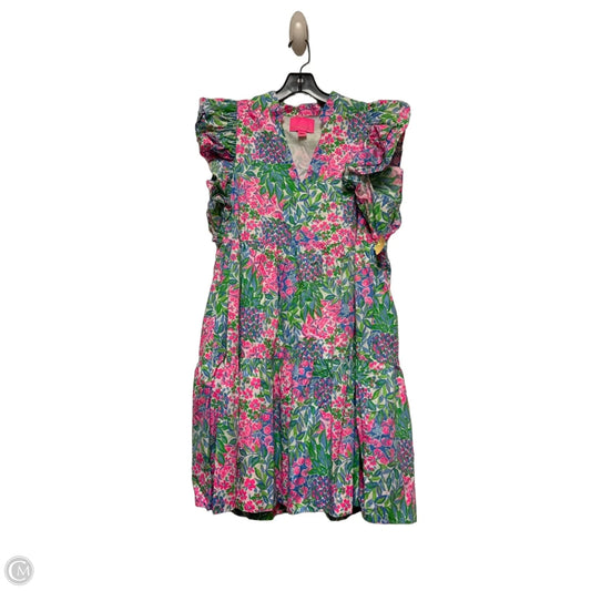 Dress Designer By Lilly Pulitzer In Floral Print, Size: M
