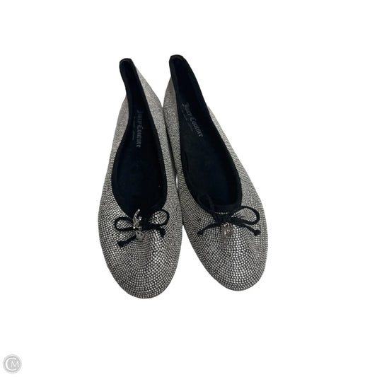 Shoes Flats By Juicy Couture In Silver, Size: 10