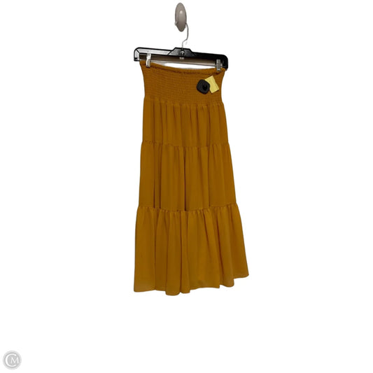 Skirt Maxi By Michael By Michael Kors In Orange, Size: 0