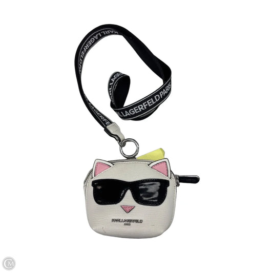 Coin Purse Designer By Karl Lagerfeld, Size: Small
