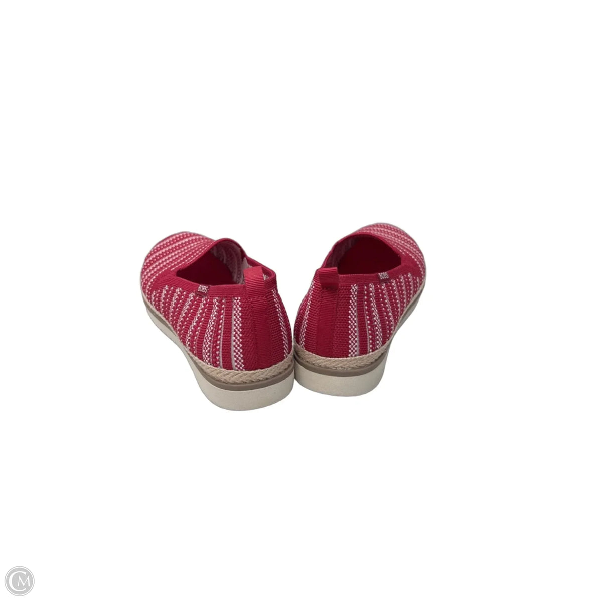 Shoes Flats By Bobs In Red & White, Size: 9