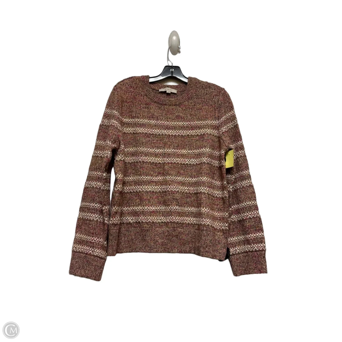 Sweater By Loft In Pink, Size: L