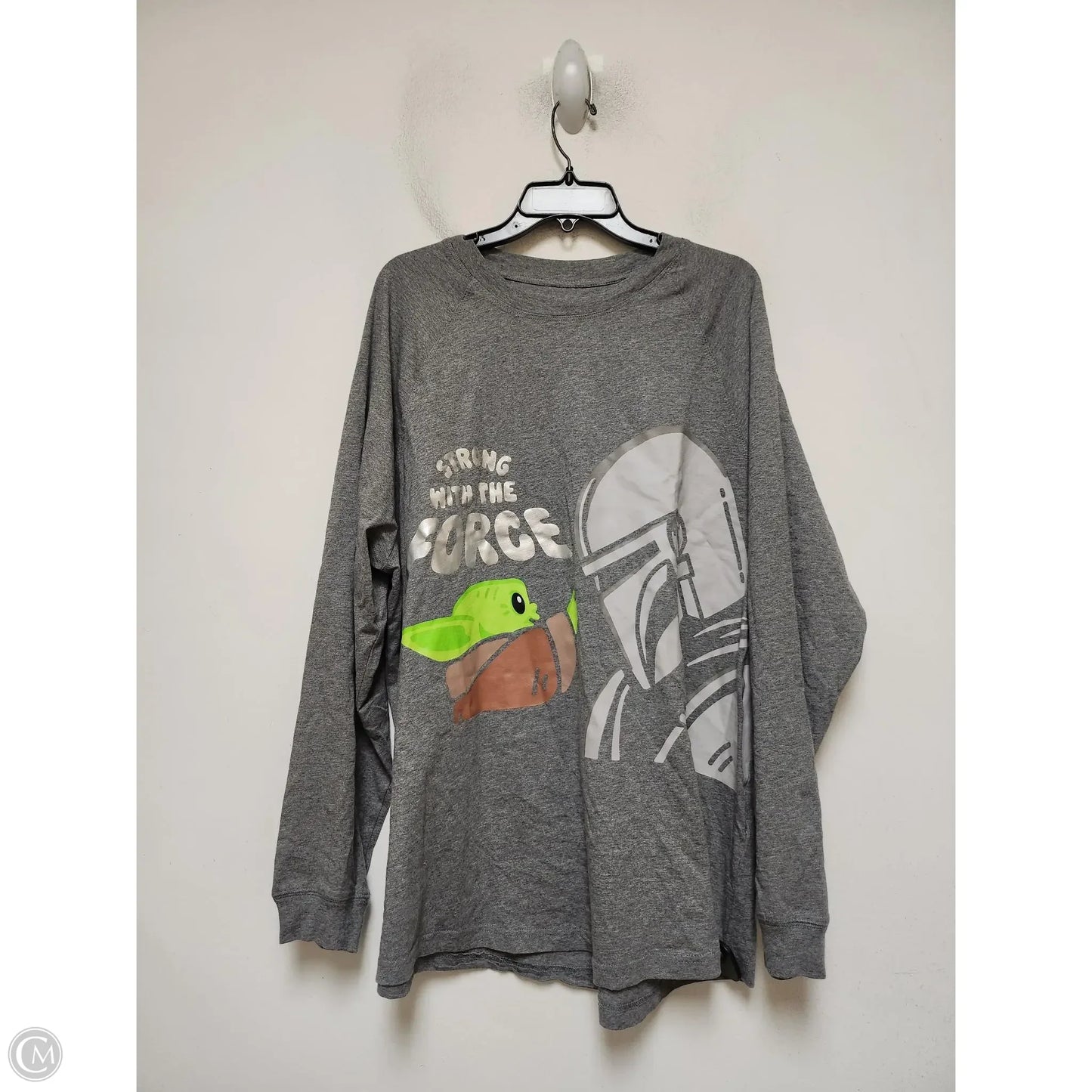 Pajamas 2pc By Disney Store In Green & Grey, Size: Xl