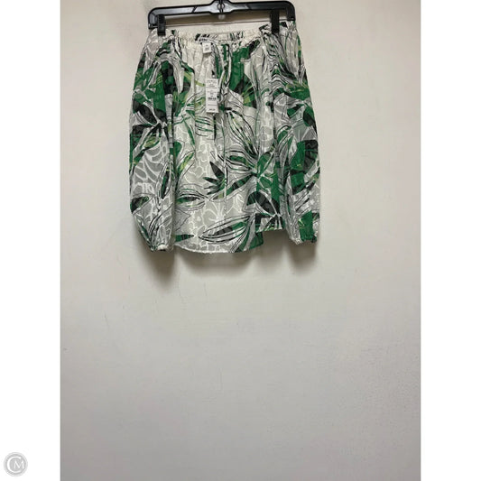 Top Long Sleeve By White House Black Market In Tropical Print, Size: Xs