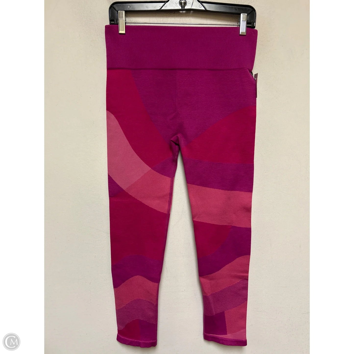 Athletic Pants 2pc By Fabletics In Pink & Purple, Size: L