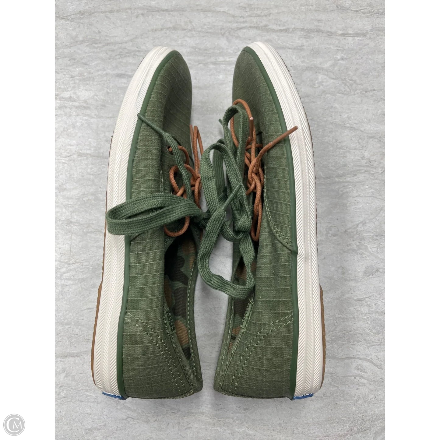 Shoes Sneakers By Keds In Green, Size: 7.5