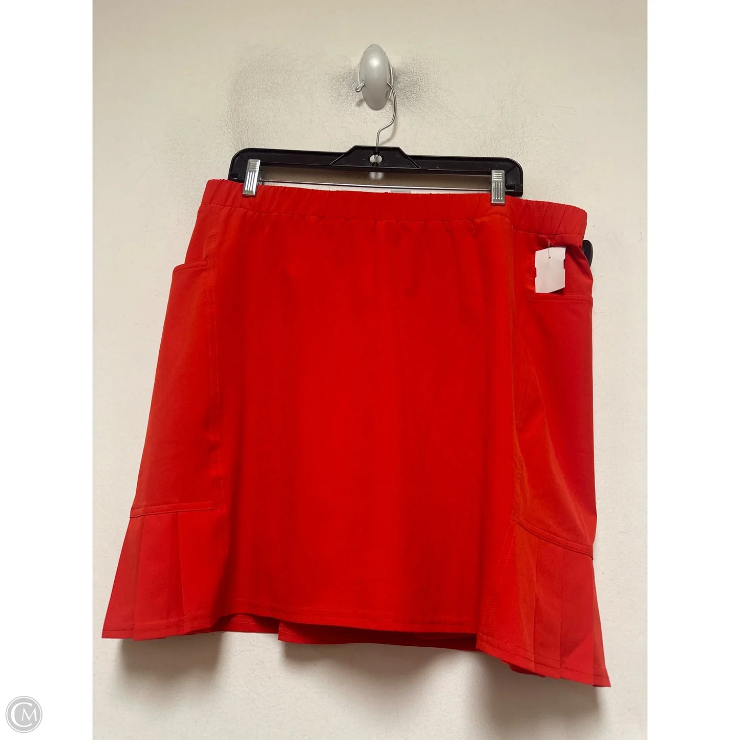 Skort By Chicos In Red, Size: 14