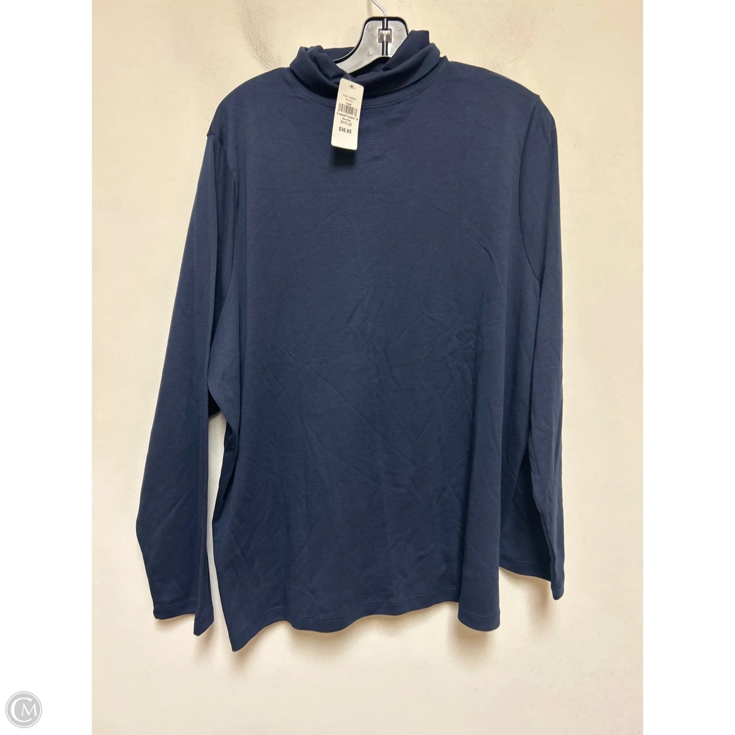 Top Long Sleeve Basic By L.l. Bean In Navy, Size: 3x