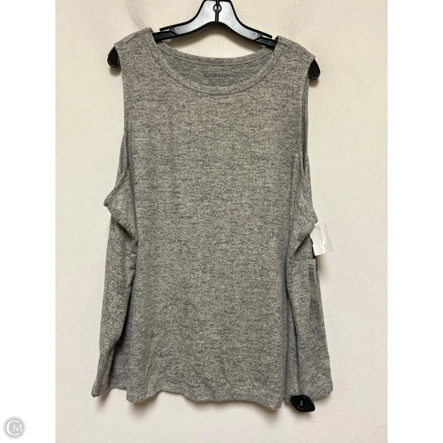 Tank Top By Torrid In Grey, Size: 3x