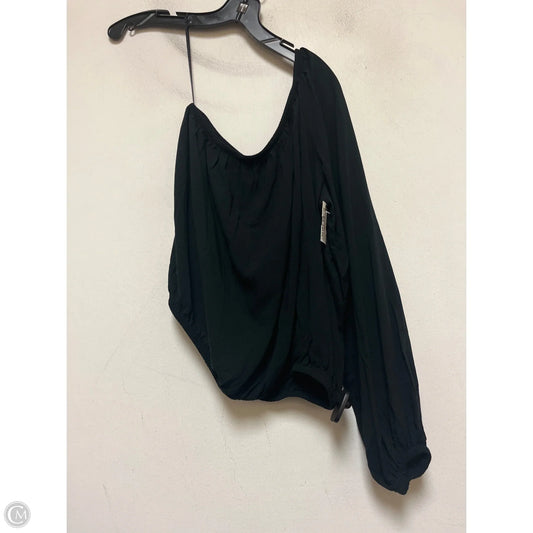 Top Long Sleeve By Express In Black, Size: Xs