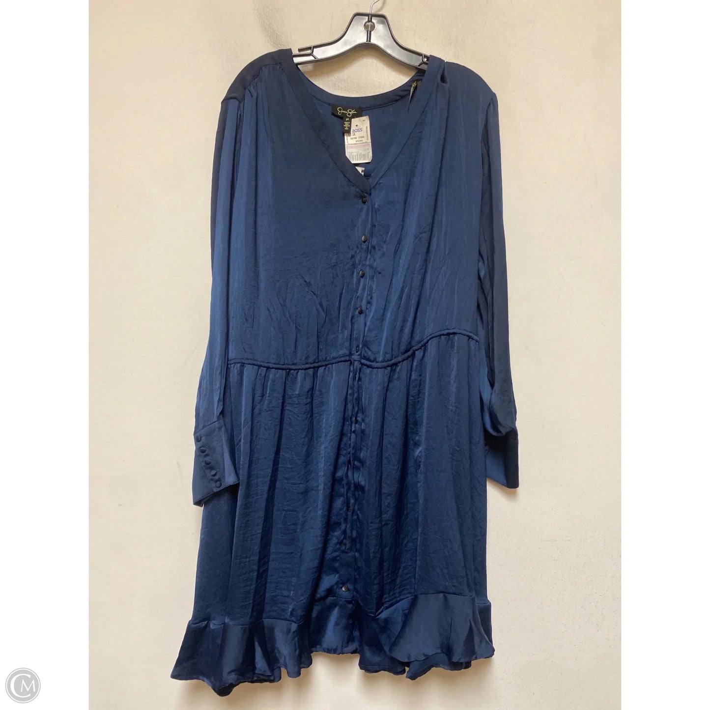 Dress Casual Short By Jessica Simpson In Navy, Size: 3x