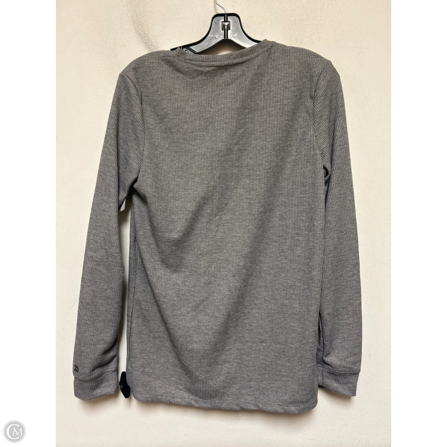 Athletic Top Long Sleeve Crewneck By All In Motion In Grey, Size: S