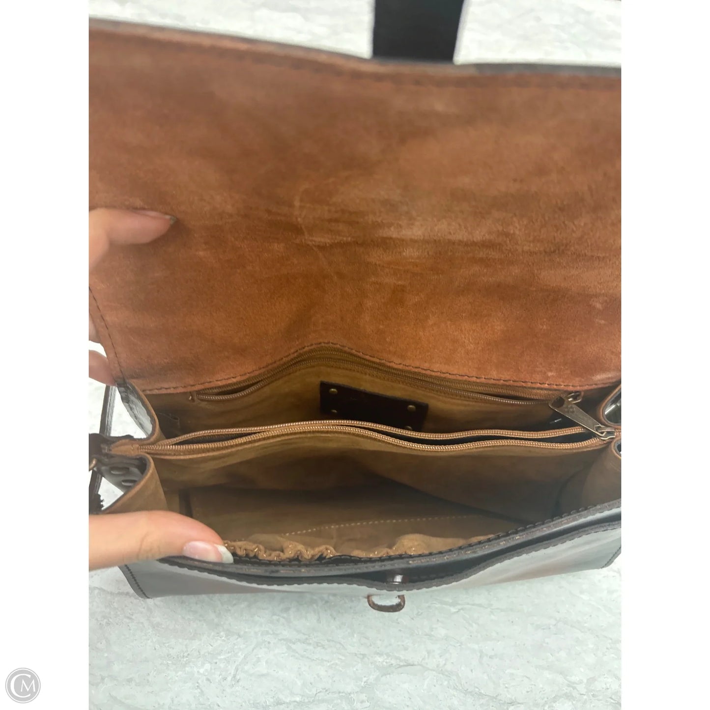 Crossbody Designer By Patricia Nash, Size: Large