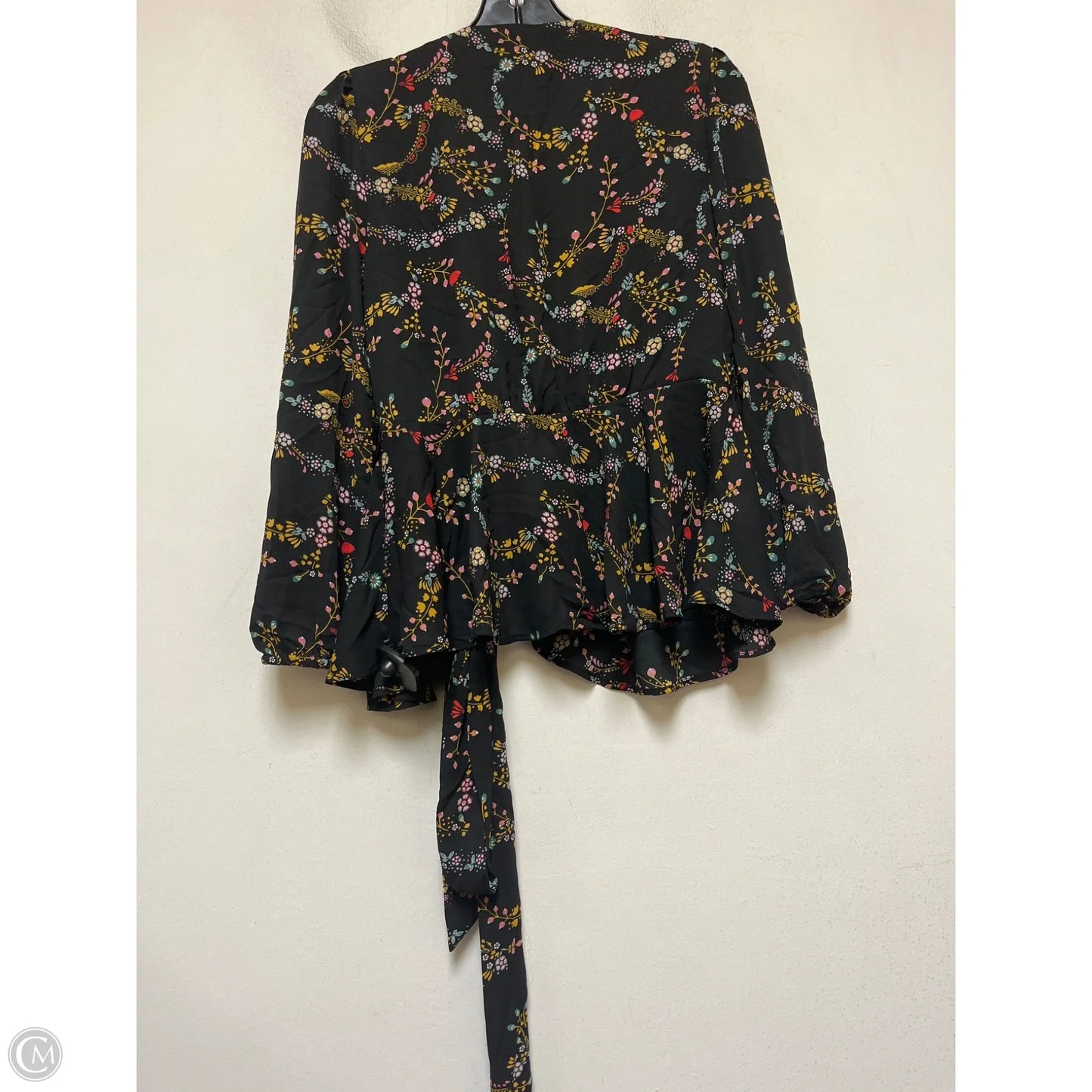 Top Long Sleeve By Loft In Paisley Print, Size: Xs