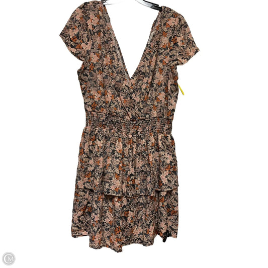 Dress Casual Short By American Eagle In Floral Print, Size: L