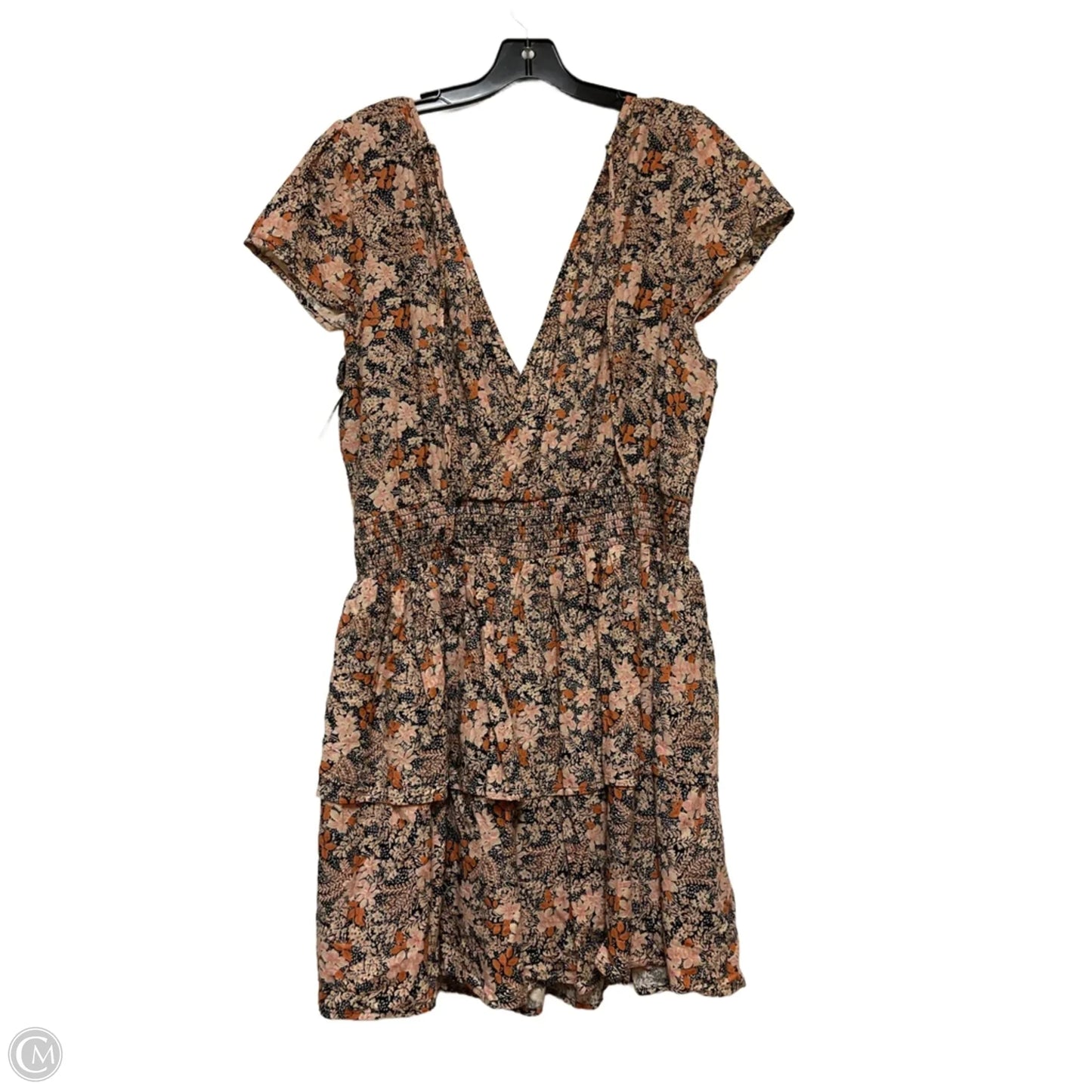 Dress Casual Short By American Eagle In Floral Print, Size: L