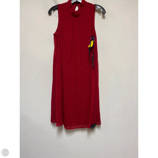 Dress Casual Short By Tommy Hilfiger In Red, Size: S