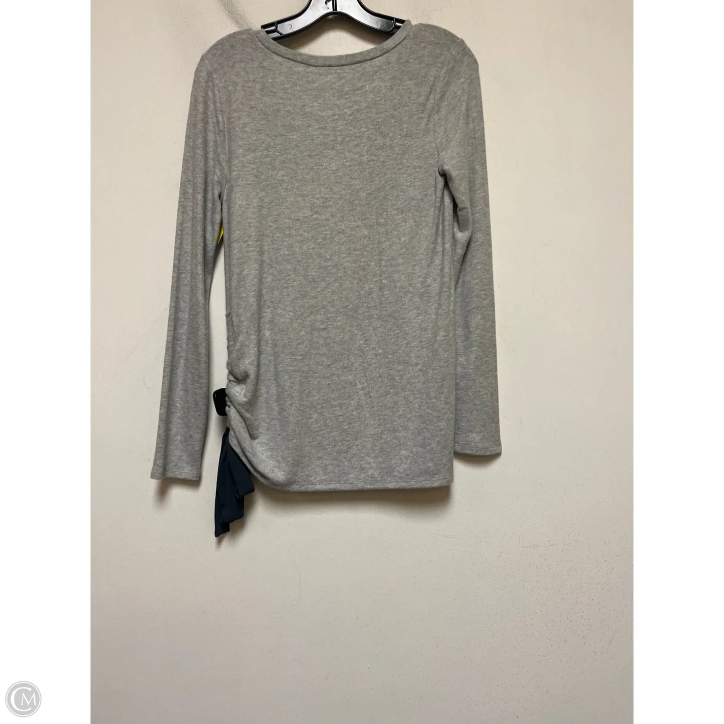 Top Long Sleeve By Loft In Grey, Size: Xs
