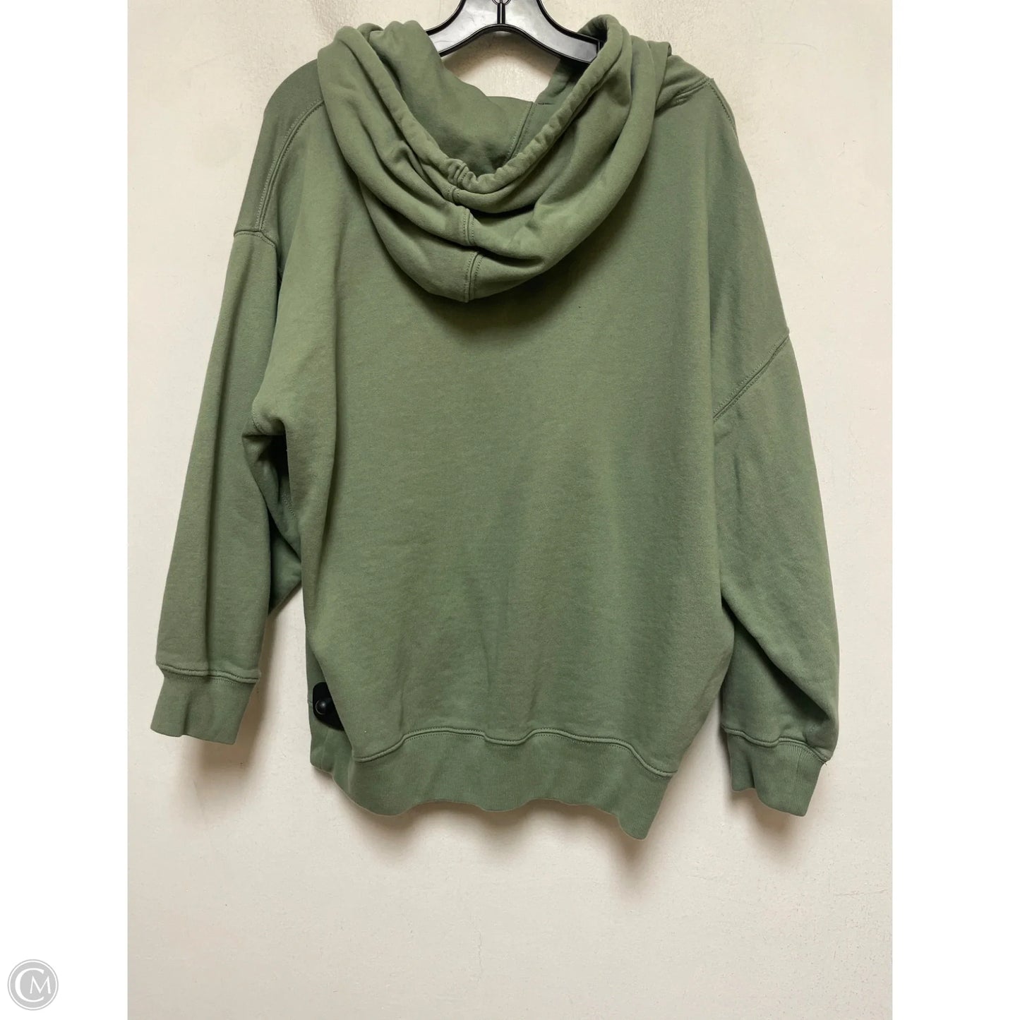 Sweatshirt Hoodie By J. Crew In Green, Size: Xs