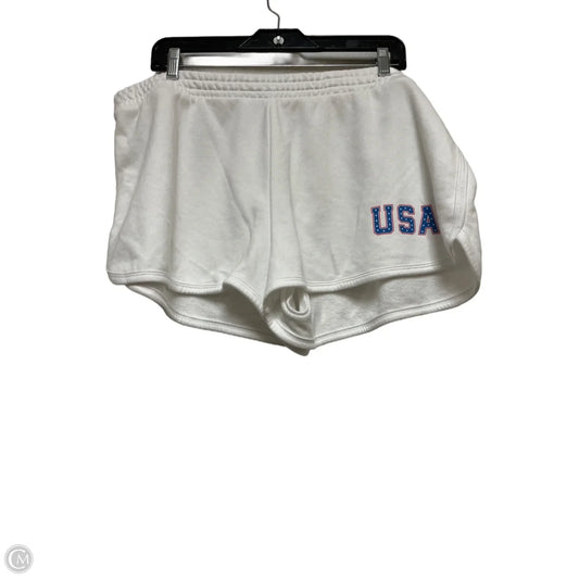 Athletic Shorts By Universal Thread In White, Size: L