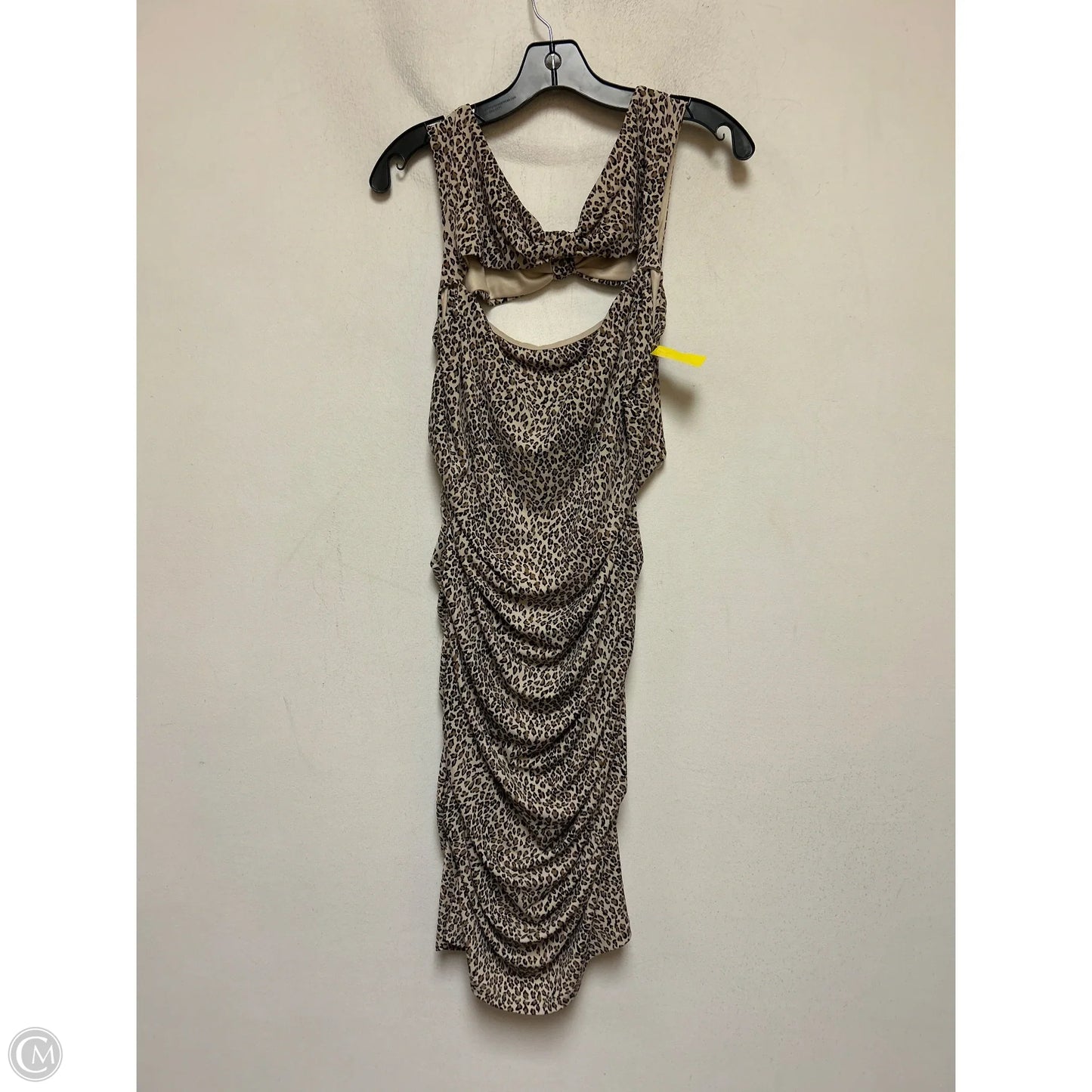 Dress Casual Midi By Betsey Johnson In Animal Print, Size: Xl