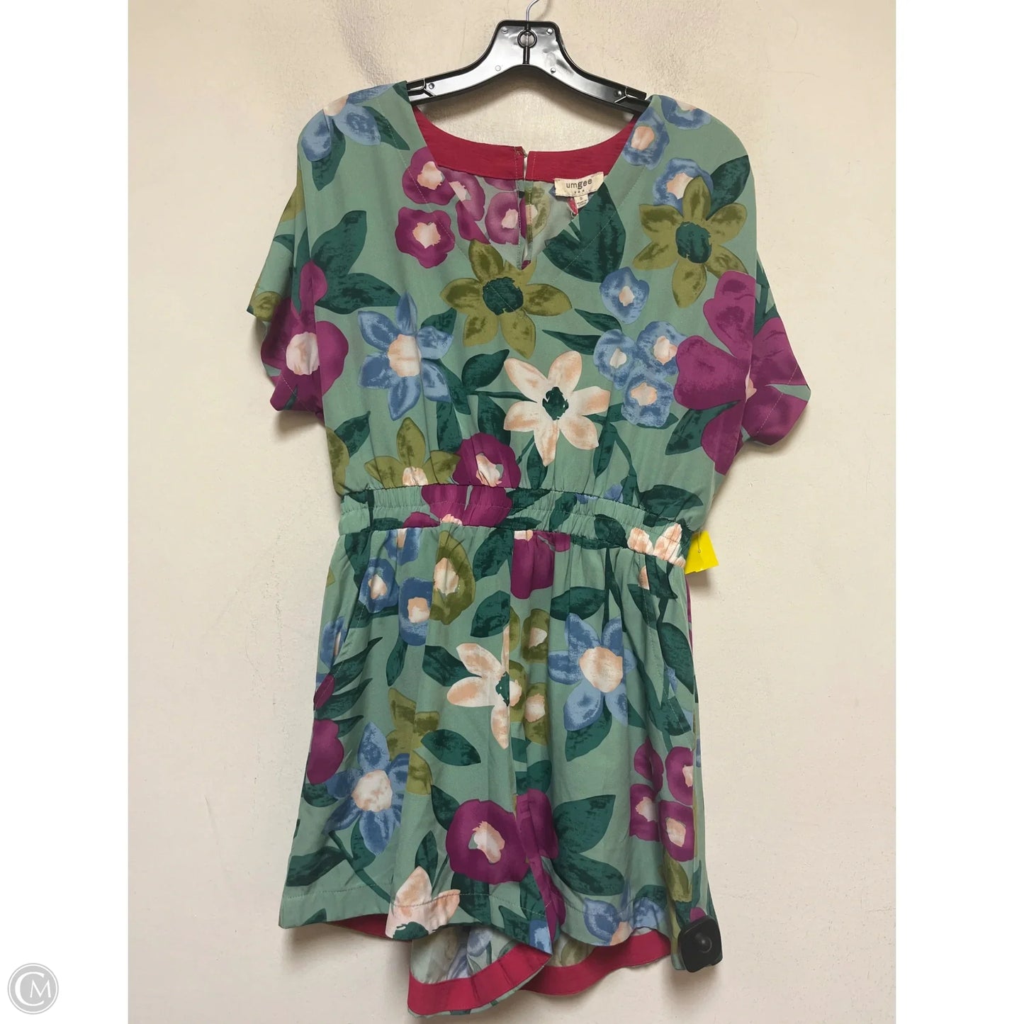 Romper By Umgee In Floral Print, Size: S