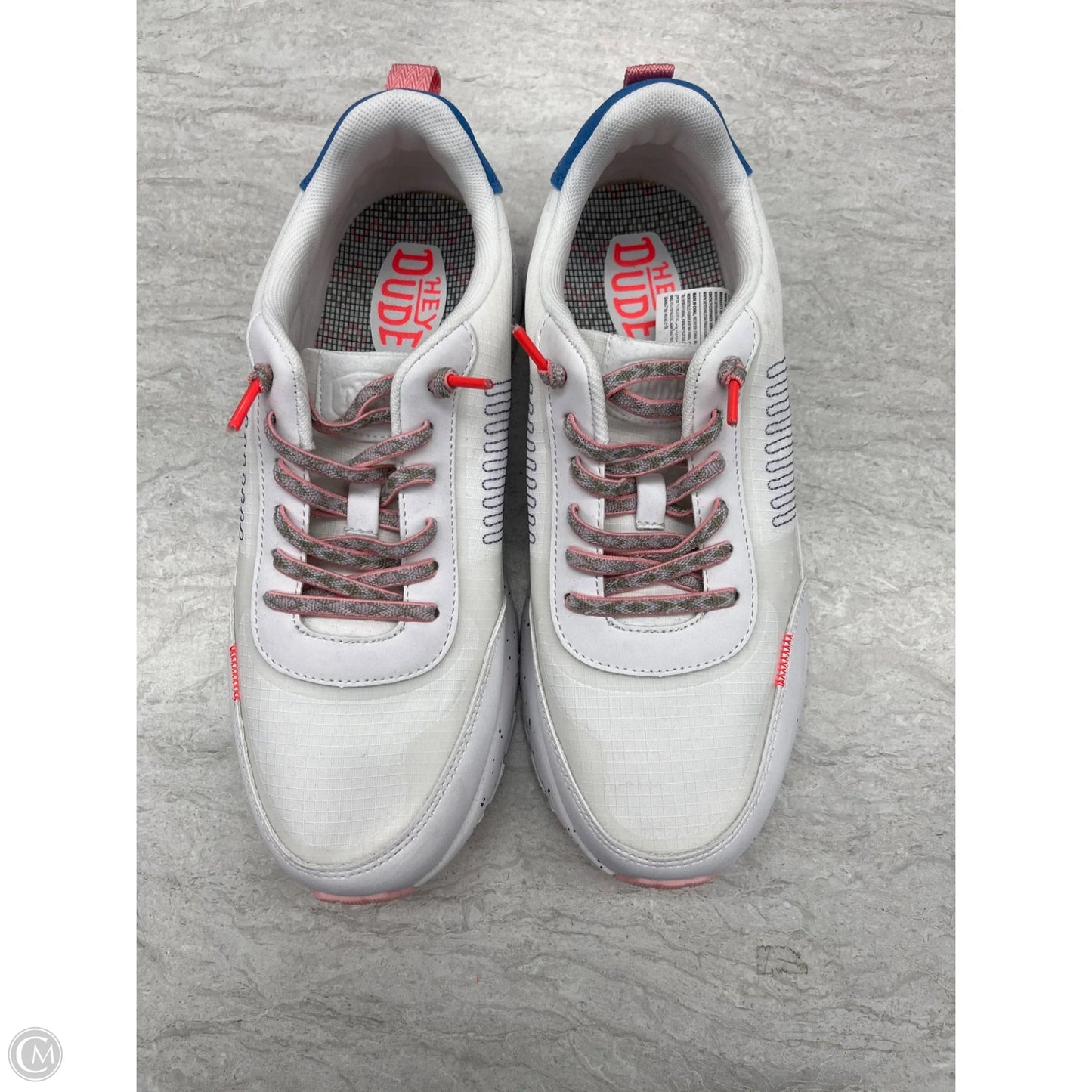 Shoes Sneakers By Hey Dude In White, Size: 10