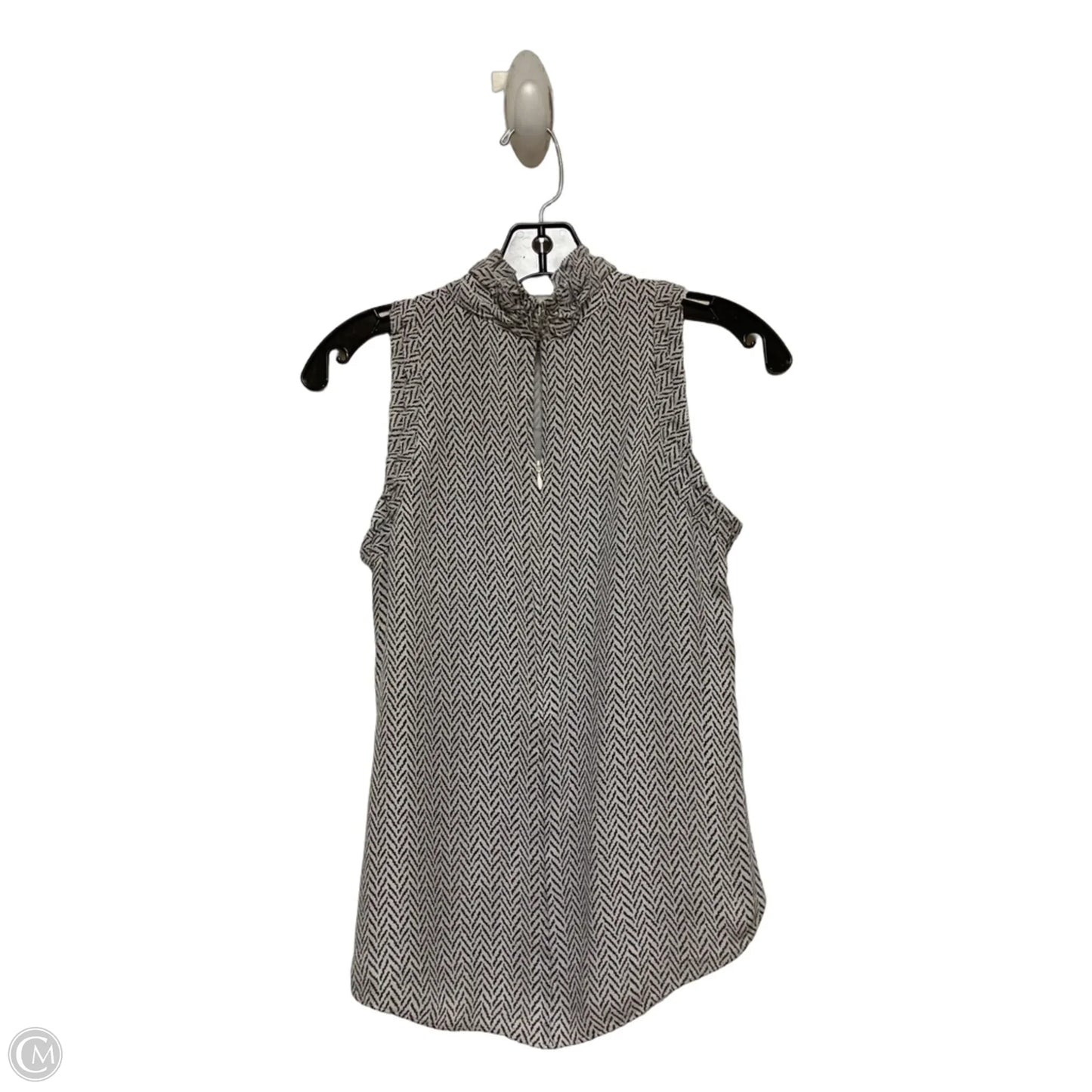 Top Sleeveless By White House Black Market In Floral Print, Size: Xxs