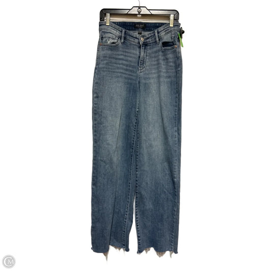 Jeans Wide Leg By Judy Blue In Blue, Size: 4